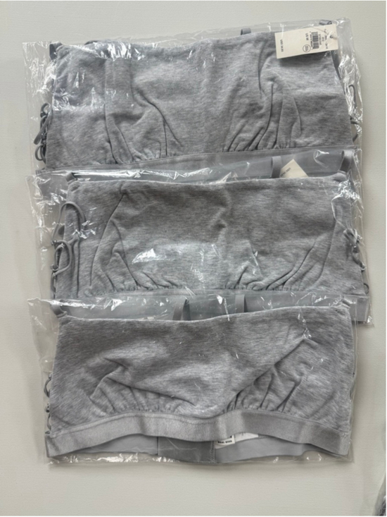 aerie Other - Lot of 3 Aerie Cotton Bralettes in Grey Size M
